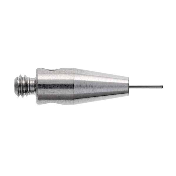 M2 Ø0.3 mm tungsten carbide hemispherical ended stylus, L 10 mm, EWL 2.7 mm A-5003-1208