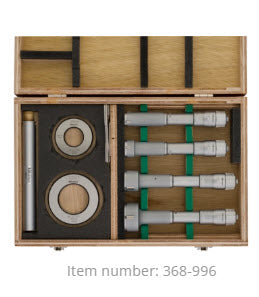 2-Point Internal Micrometer Holtest Set 0,8-2" (4 pcs.) 368-996