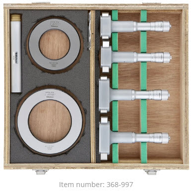 2-Point Internal Micrometer Holtest Set 2-4" (4 pcs.) 368-997