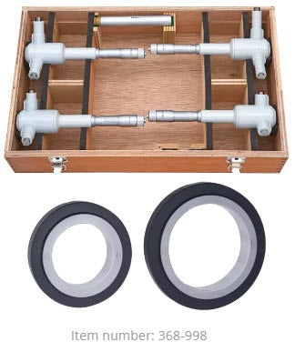 2-Point Internal Micrometer Holtest Set 4-8" (4 pcs.) 368-998