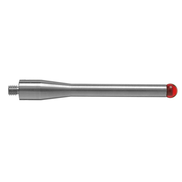 M4 Ø5 mm ruby ball, stainless steel stem, L 50 mm, EWL 33.5 mm A-5000-7521