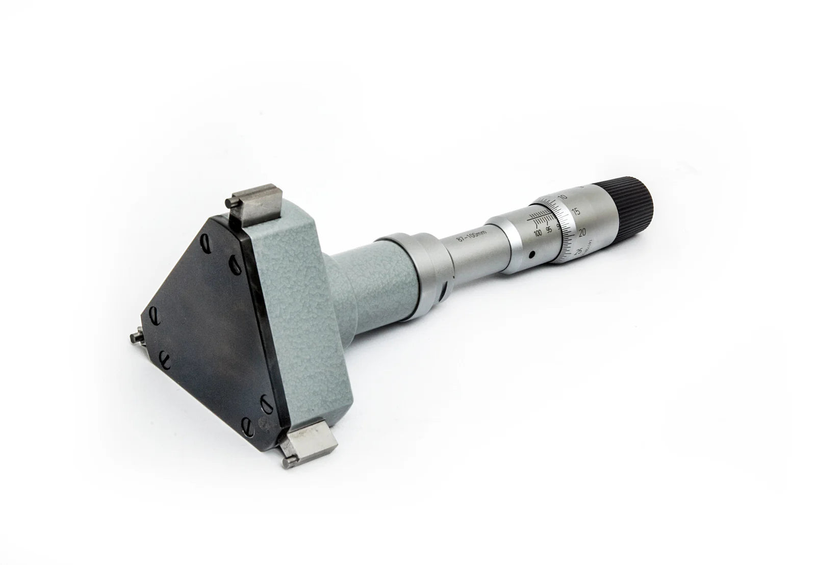 Inspec 315-13-070 3 Point micrometers Accuracy: .005mm Graduation:.005mm Range: 87-100mm