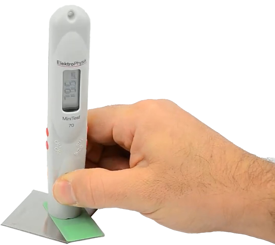 Elektro Physic 80-125-0100 MiniTest 70FN Paint Thickness Gauge Non Ferrous