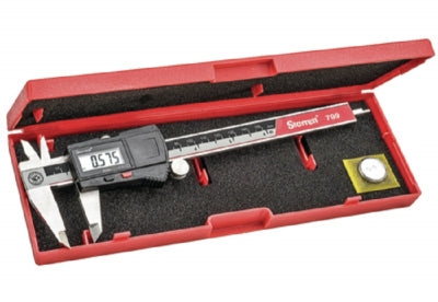 Starrett 799A-8/200 Digital Caliper, Stainless Steel, Battery Powered, Inch/Metric, 0-8"/0-200mm Range, +/-0.001"/.02mm Accuracy, 0.0005"/.01mm Resolution, DIN 862 Specifications, No Output