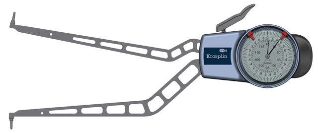 Kroeplin Metric Internal Caliper Gauge 70-120mm, 0.05mm, H470