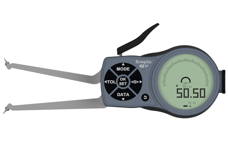 L2G30 electronic internal measuring gauge  Measuring range Meb: 30 – 50 mm Numerical interval Zw: 0,001 / 0,002 / 0,005 / 0,01 / 0,02 / 0,05mm Measuring depth L max.: 85 mm (Copy)