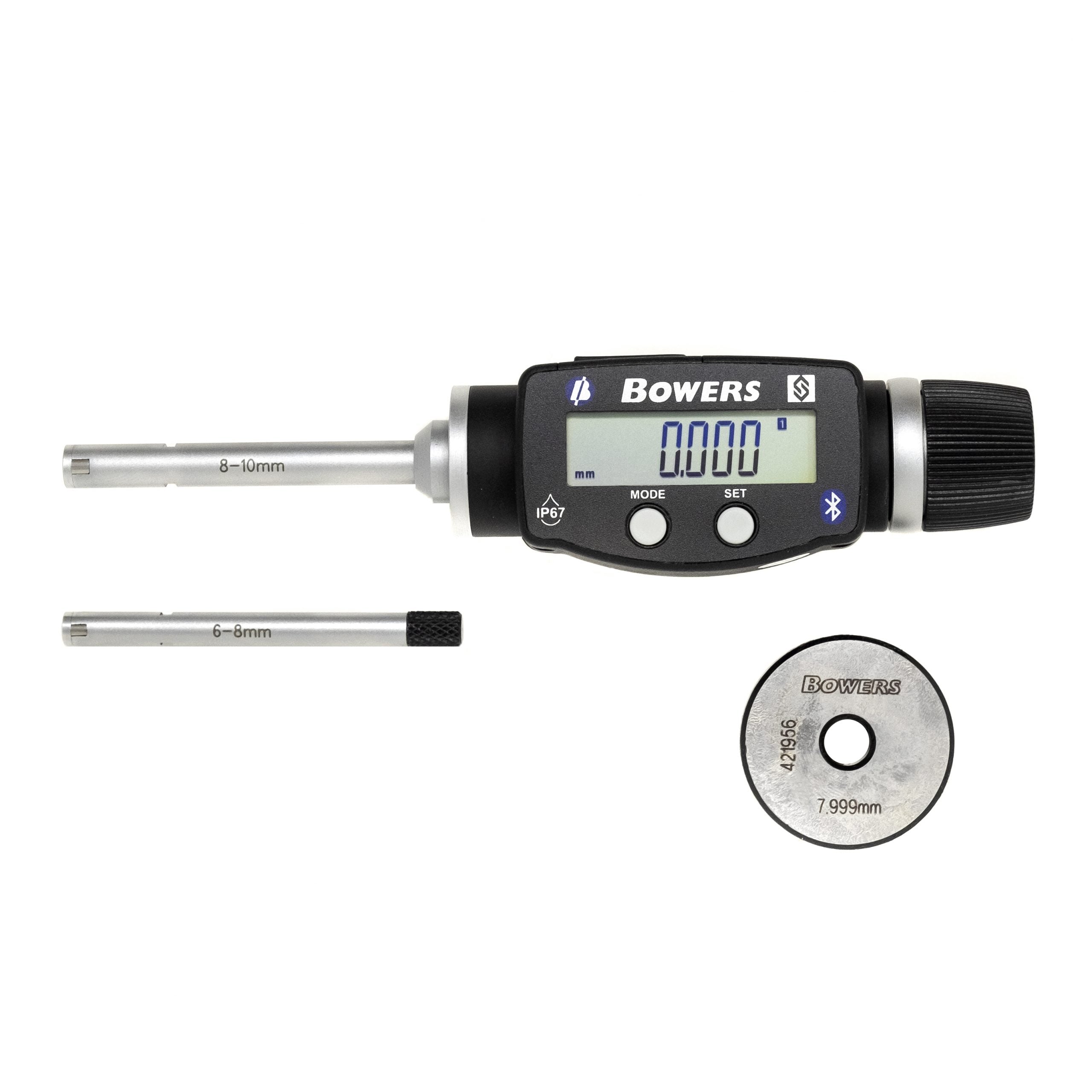 XT3 Digital Bore Gauge Set With Bluetooth  6-10mm SXTD3M-BT