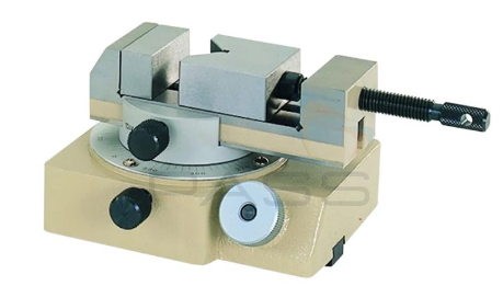 Mitutoyo 172-144 Series 218 Rotary Vices Description : Rotary Vice Type : 1 Slide Jaw Max. Workpiece Dia. : 60mm/2.4" Width of Jaw : 40mm/1.6" Angle Reading : 5 Degree Height : 76mm/3"