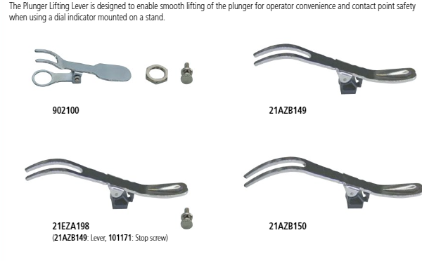 Mitutoyo 21EZA198 Plunger lifting Lever for for Digital Indicator, A-Type Dial Indicator Serie 2/3/4