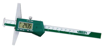 Insize 1144-150 Depth Gauge Output: SPC data output via USB interface Range: 0-150mm/0-6" Resolution: .01mm/.0005" Base Length: 100mm