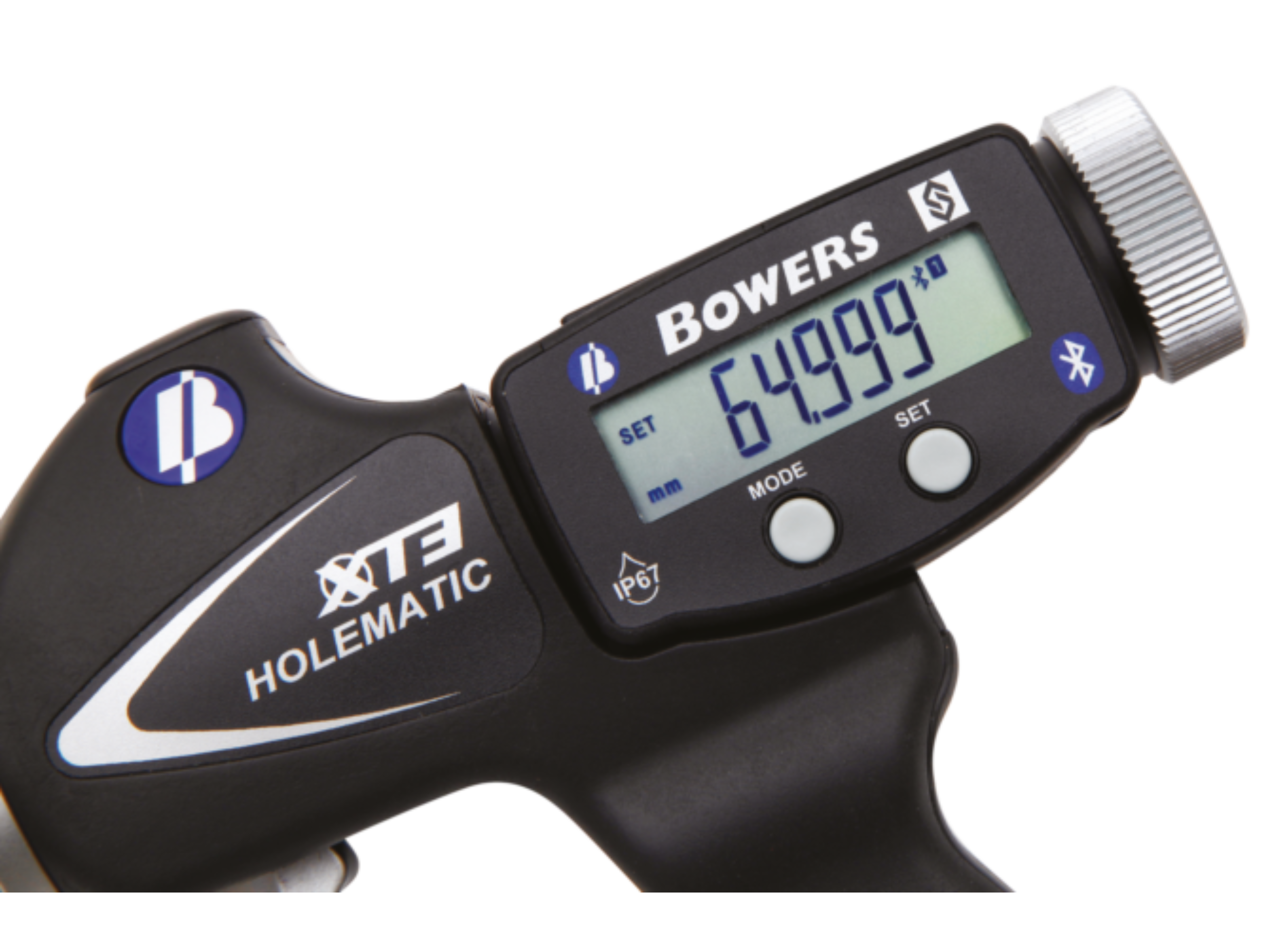 Bowers XT3-BT Holematic Digital Pistol Grip Bore Gauge With Bluetooth