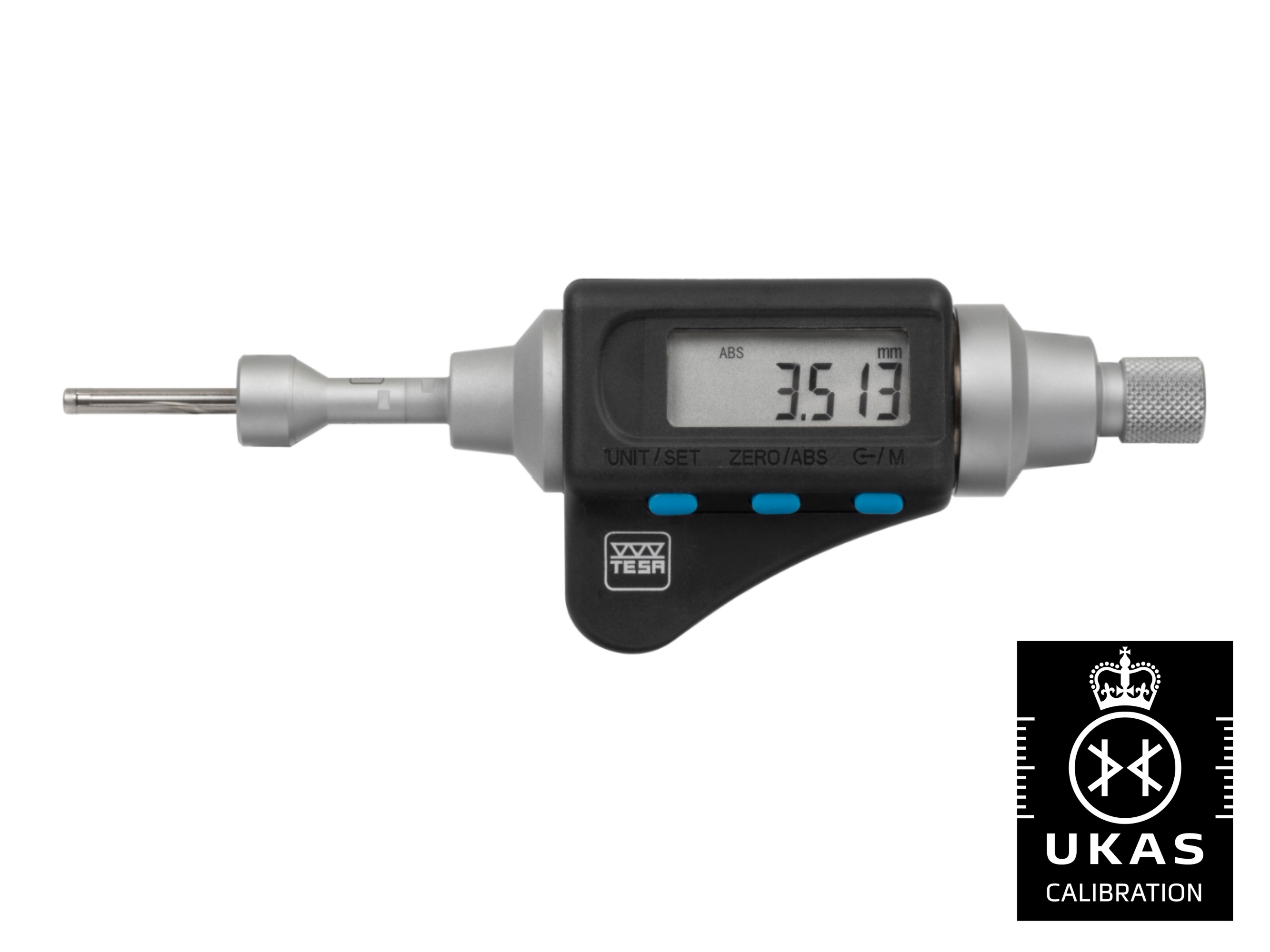 Tesa Digital Internal Micrometer 4.5-5.5mm 06130103 with UKAS Calibration