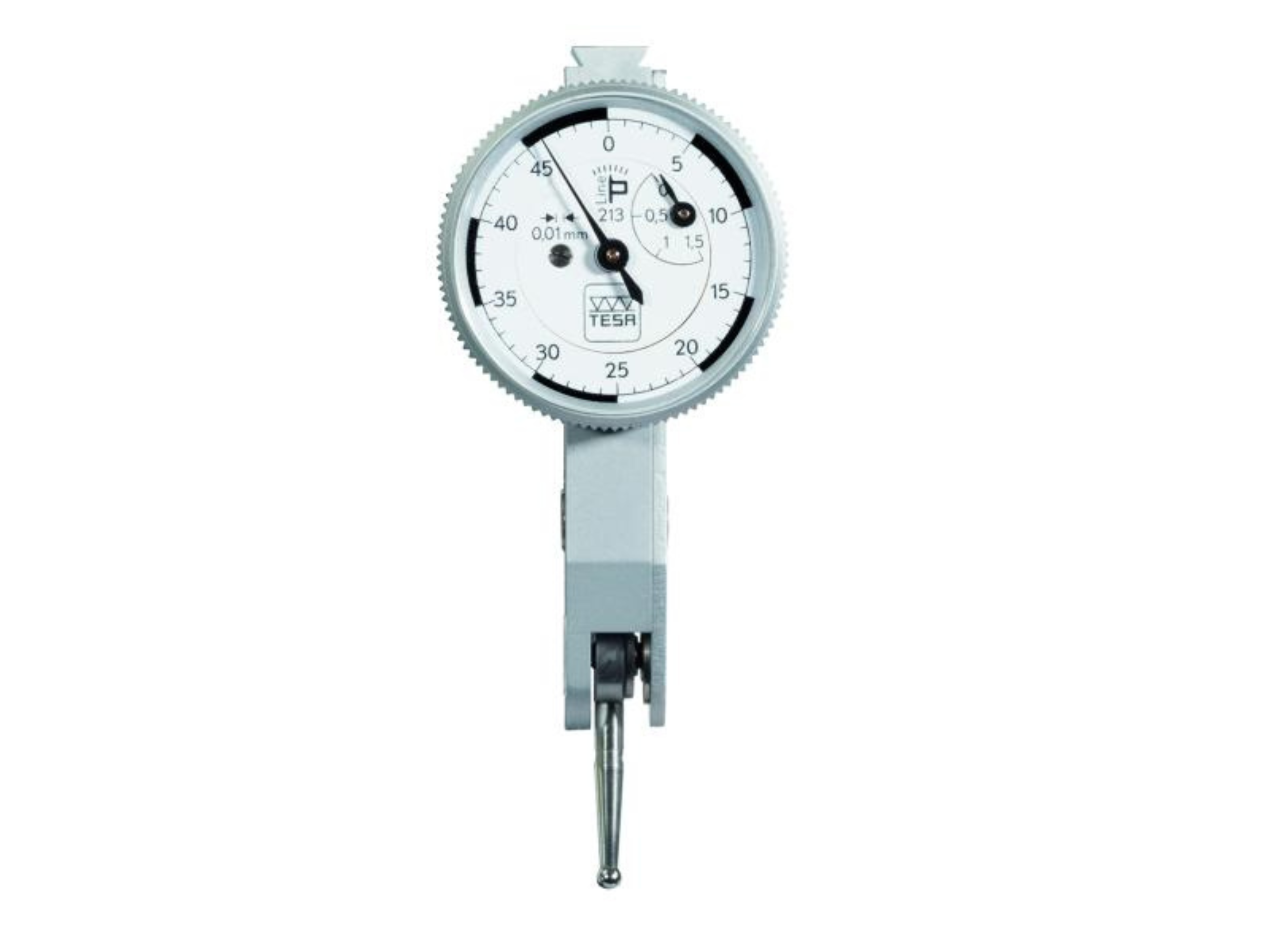 Lever-type dial test indicator P-Line 215 0.6mm 0.002mm Ø27mm