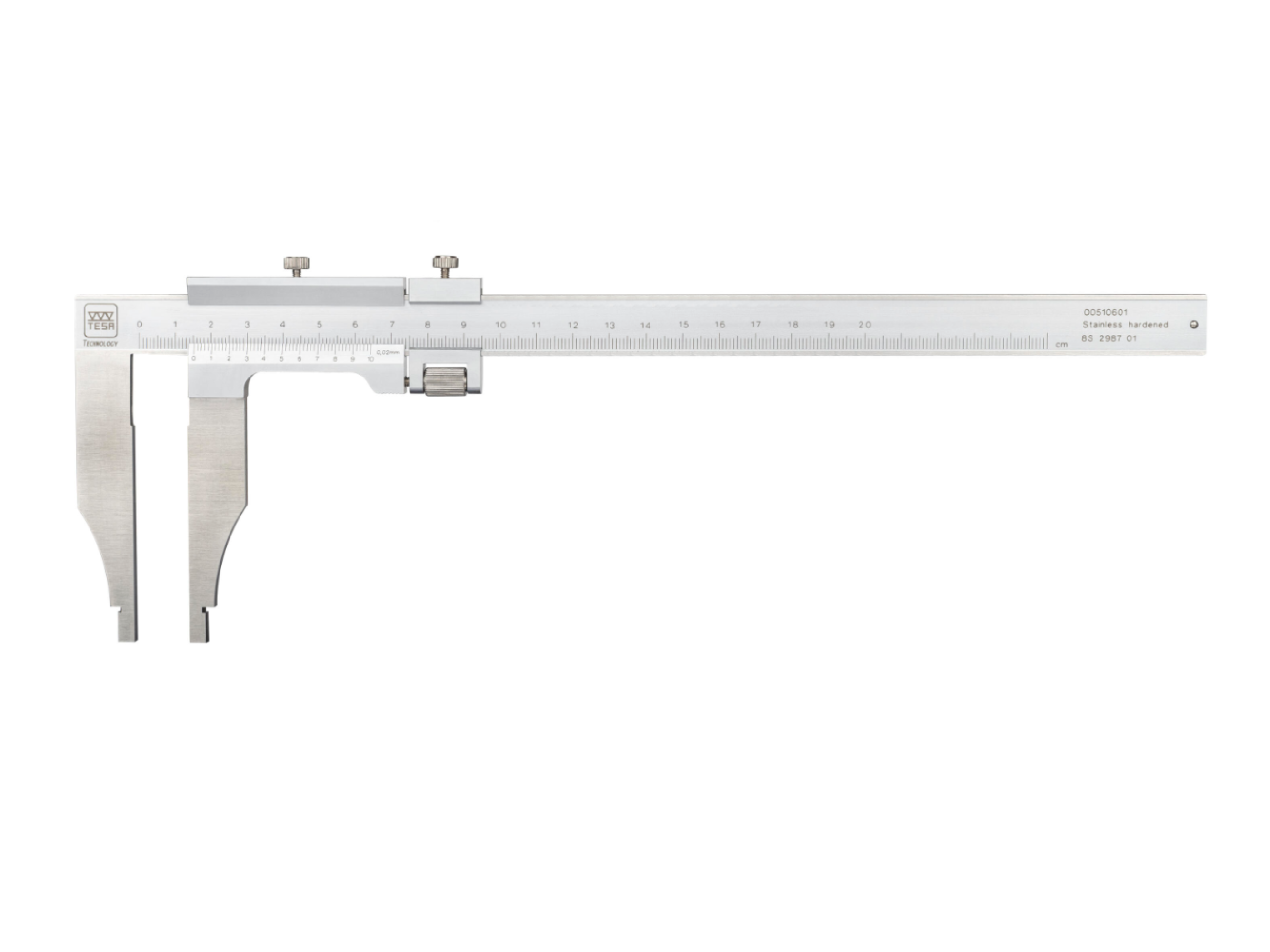 Workshop Vernier Calipers with fine adjustment, 0-300mm, 0.05mm