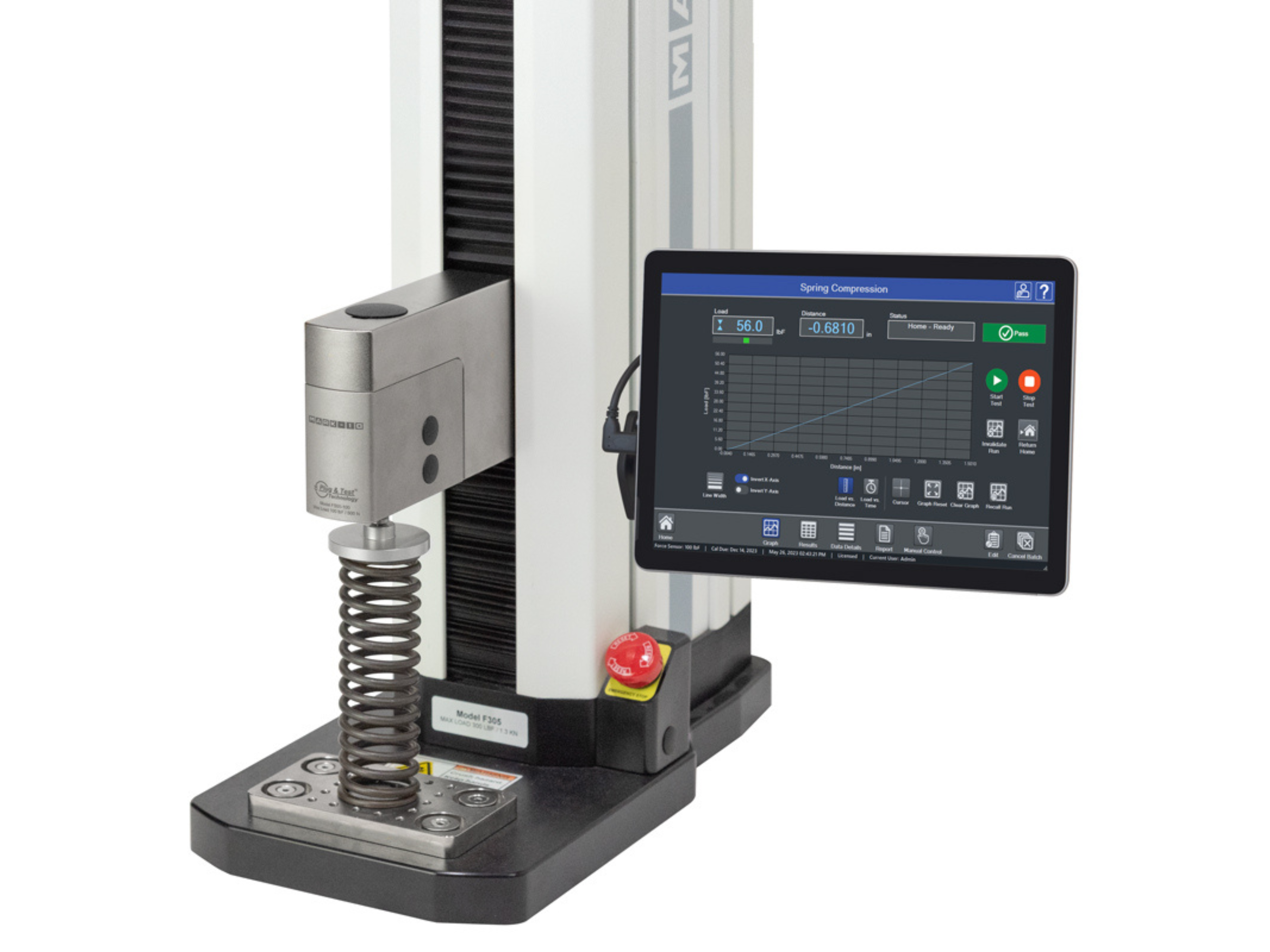 Series F + IntelliMESUR® IMT Advanced Tension / Compression Force Testers