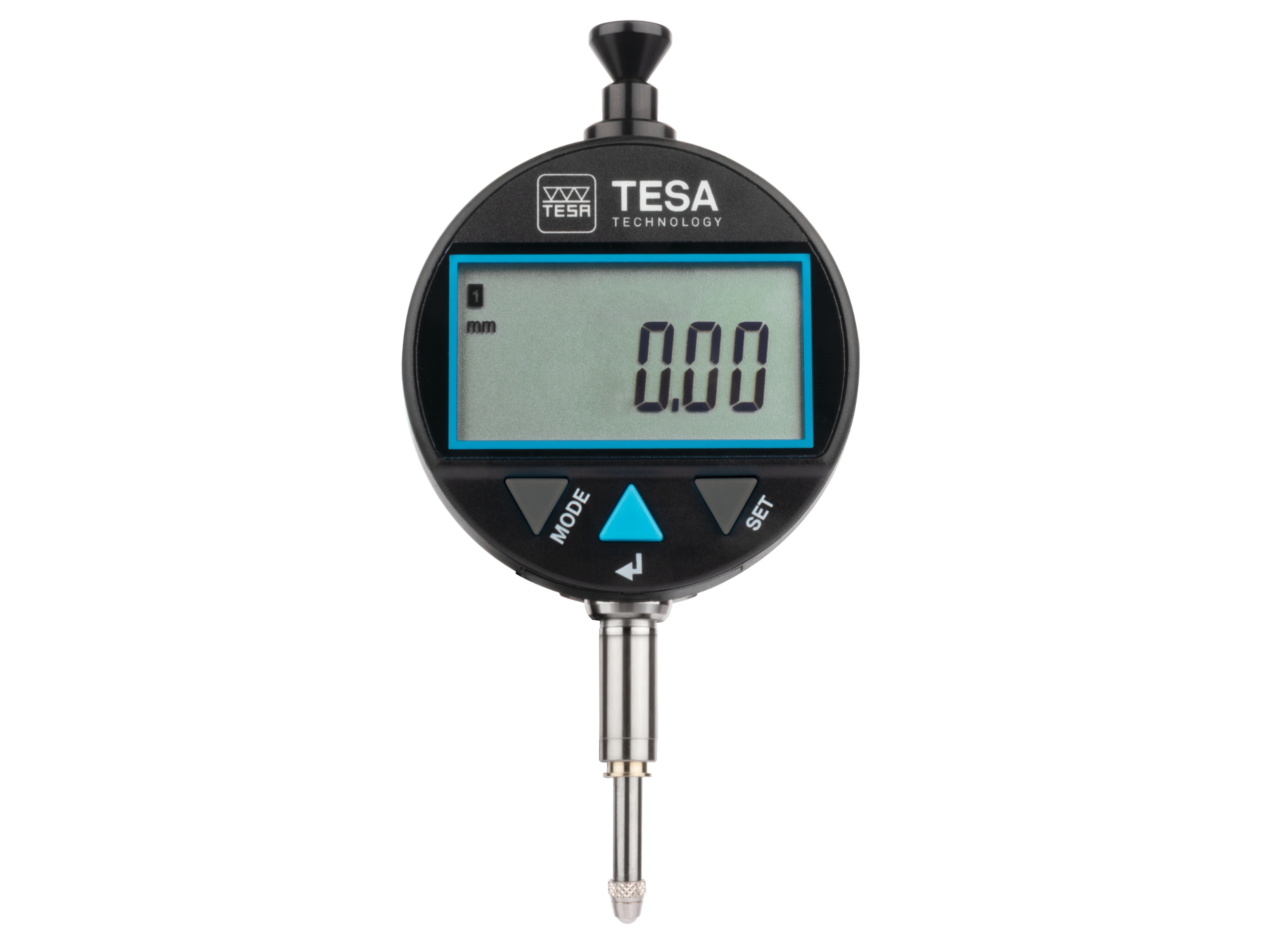 Tesa Digital Dial Gauge DIALTRONIC EASY, 12,5 mm, 0,01 mm, Ø 60 mm, IP51 01930320