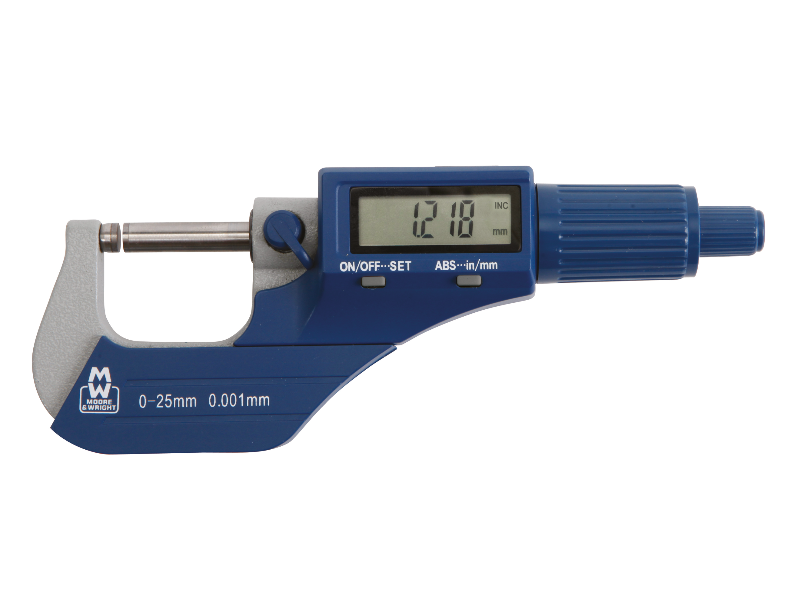 Workshop Digital Micrometer 0-25mm 0.001mm MW200-01DBL