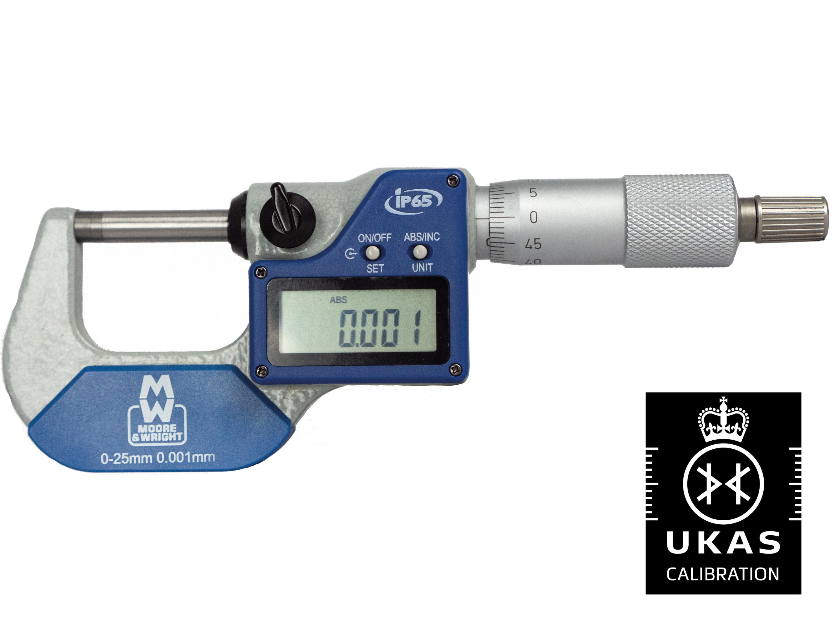 Digital Micrometer IP65 125-150mm 0.001mm