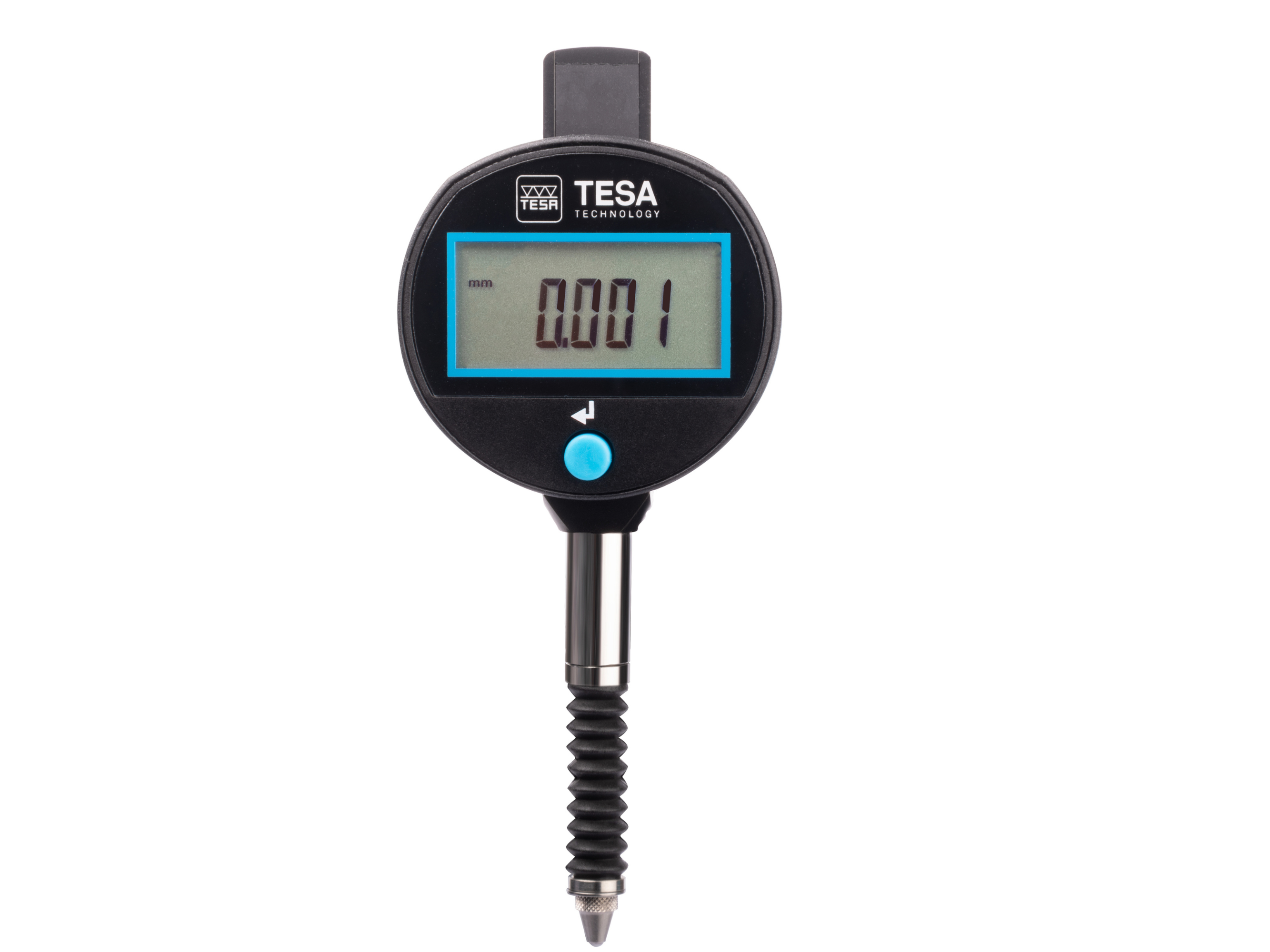 Tesa Digital dial gauge DIALTRONIC COMPACT, 12.5mm, 0.01mm, Ø 45 mm, IP54 01930260