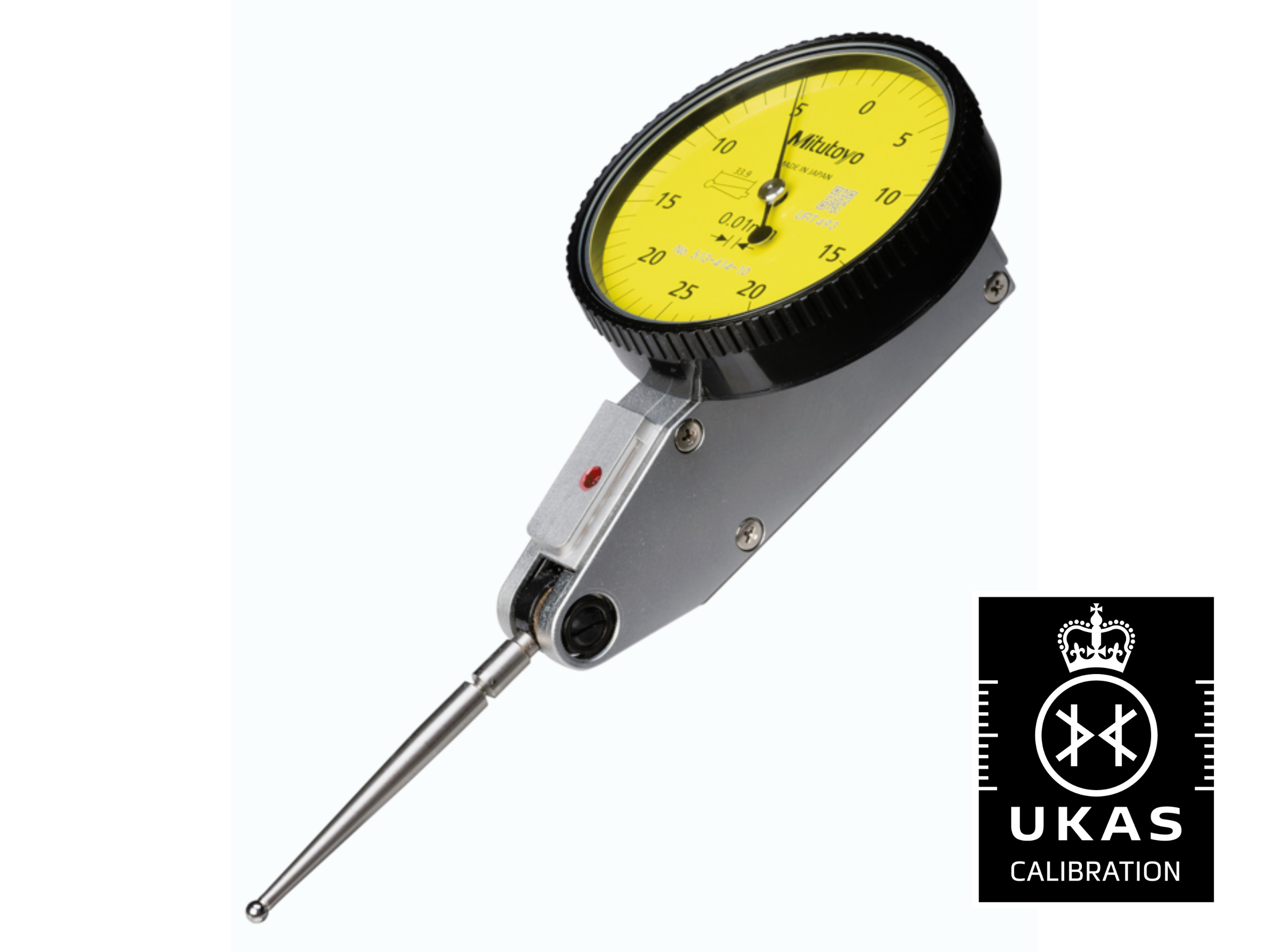 Lever-Type Dial Indicator 0.5mm 0.01mm Ø40mm
