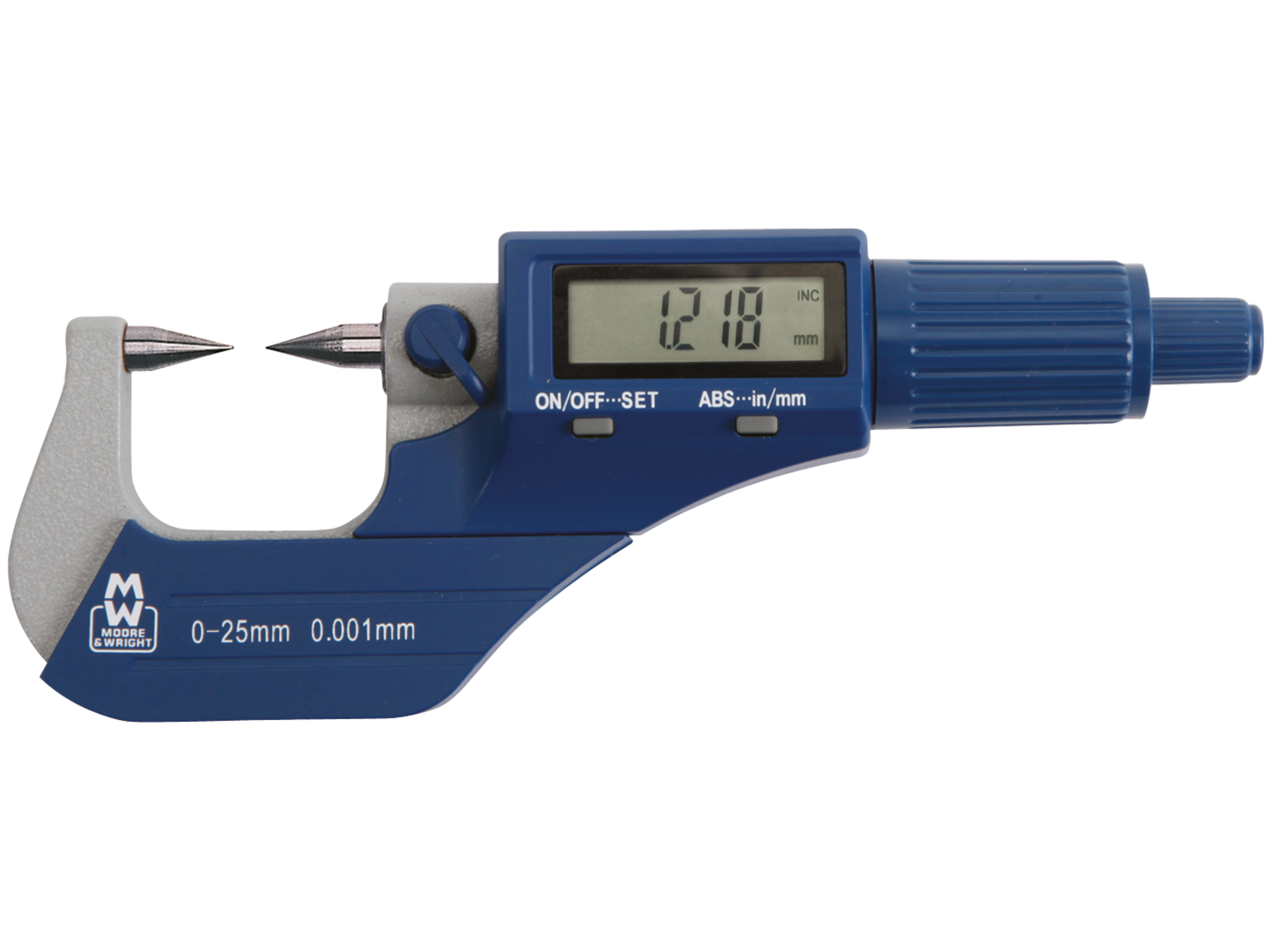 Workshop Digital Point Micrometer 0-25mm MW270-01DDL