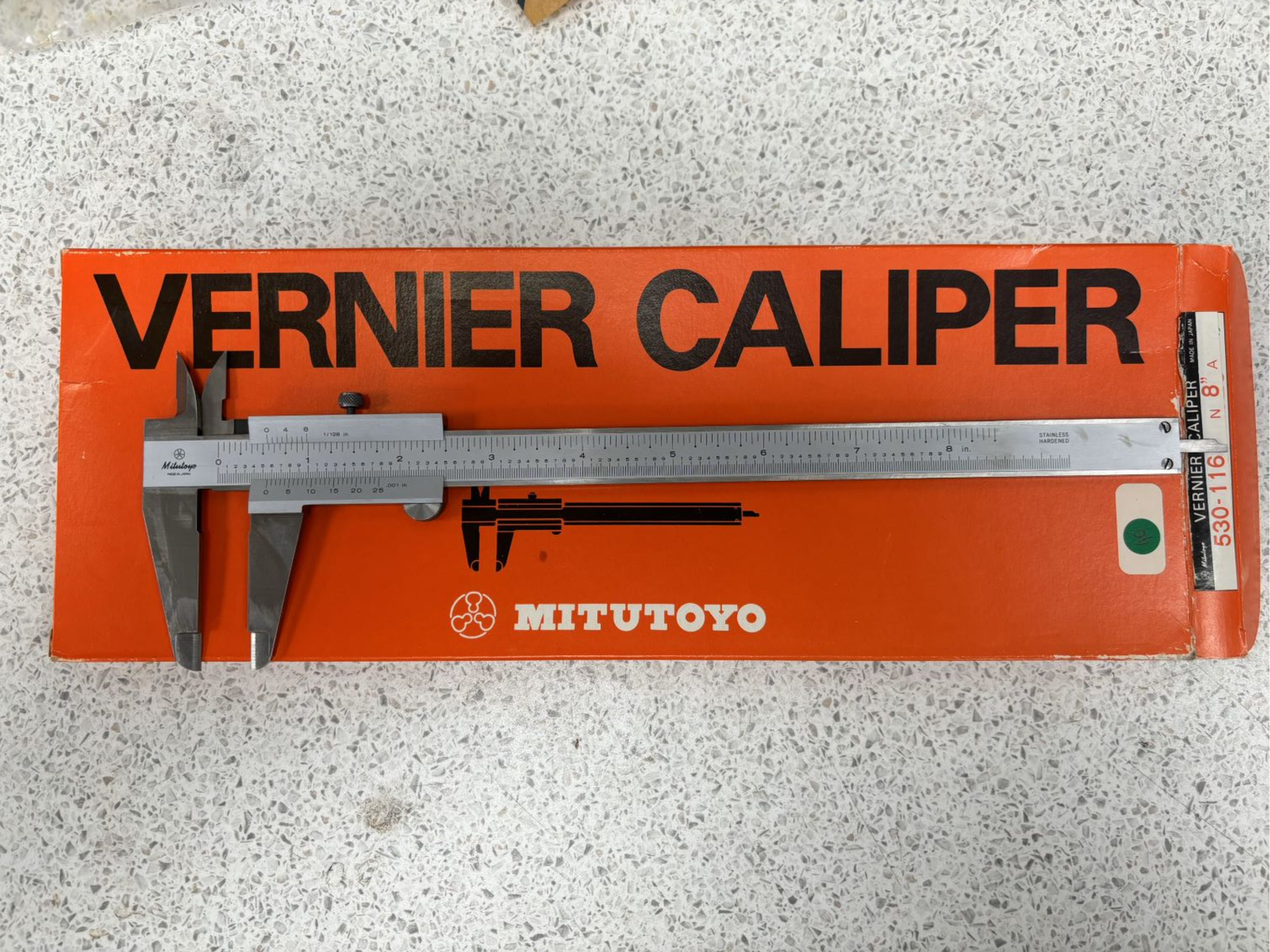Vernier Caliper 0-8"  0,001" 530-116
