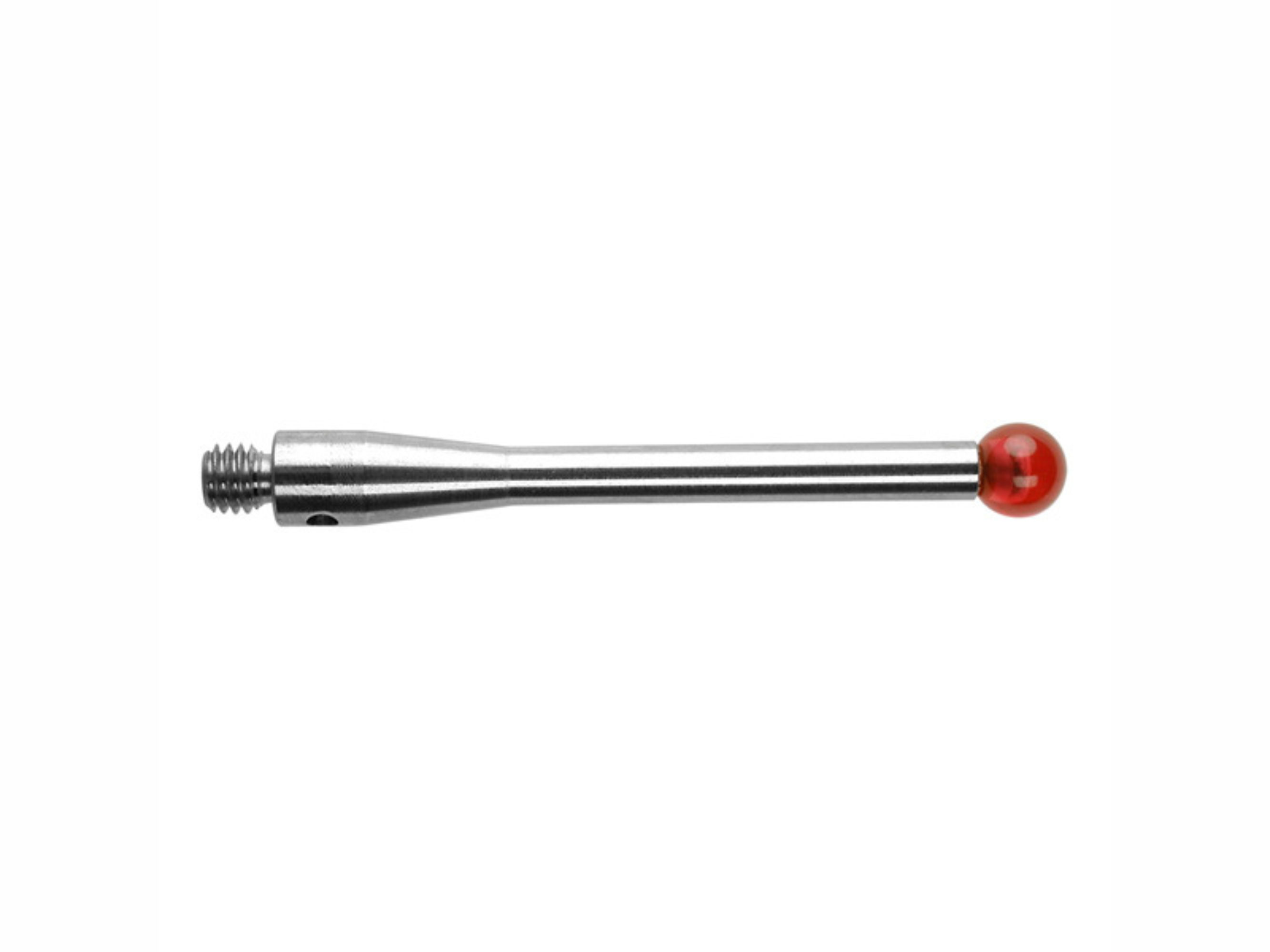 M3 Ø4 mm ruby ball, stainless steel stem, L 31 mm, EWL 27 mm A-5000-3554