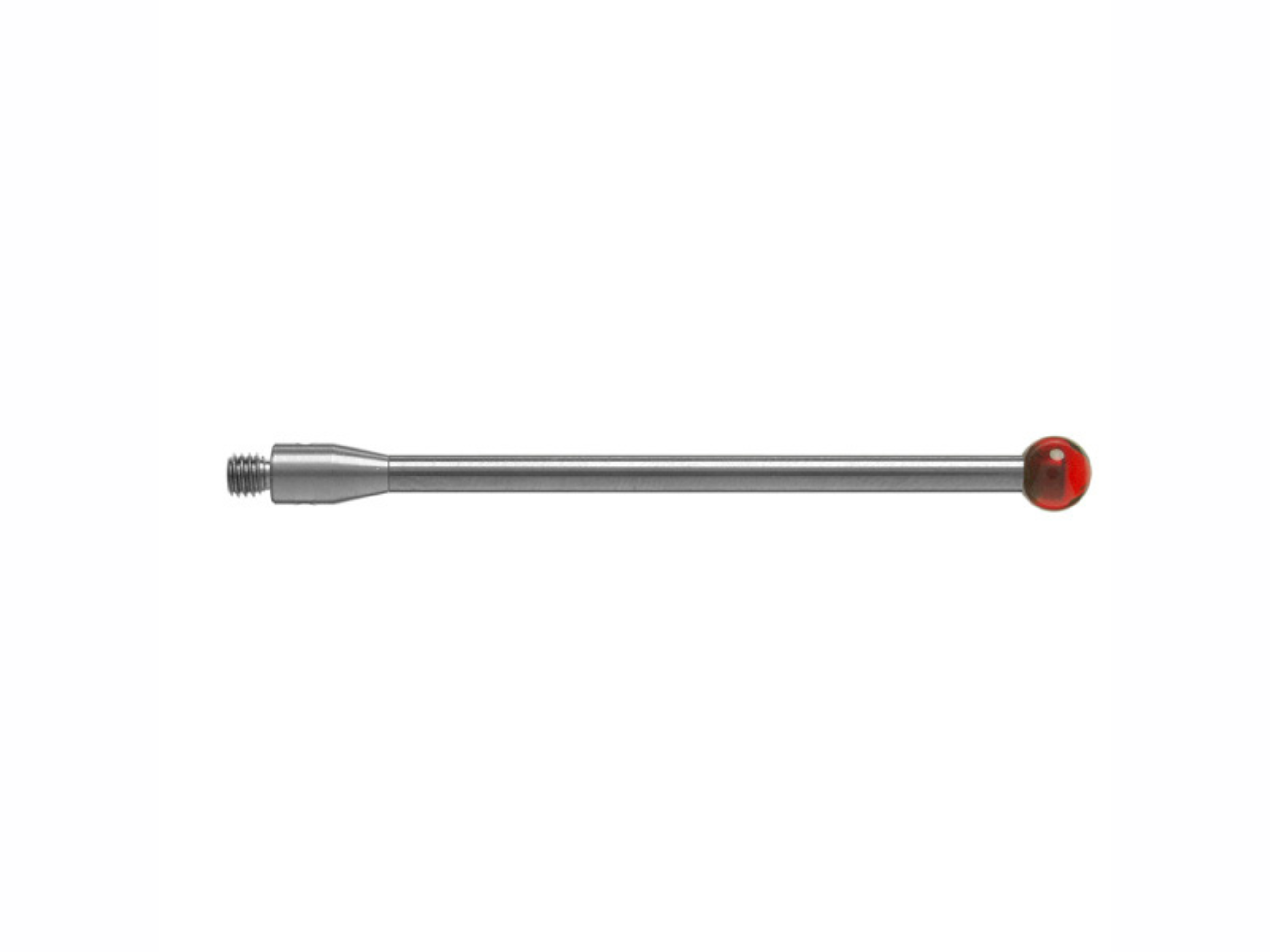 M3 Ø5 mm ruby ball, tungsten carbide stem, L 50 mm, EWL 50 mm A-5003-0063