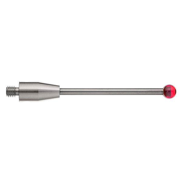 M4 Ø5 mm ruby ball, tungsten carbide stem, L 50 mm A-5003-4800