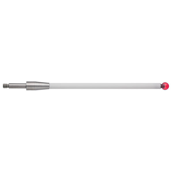 M4 Ø6 mm ruby ball, star stylus centre, ceramic stem, L 100 mm, EWL 88.5 mm A-5000-6462