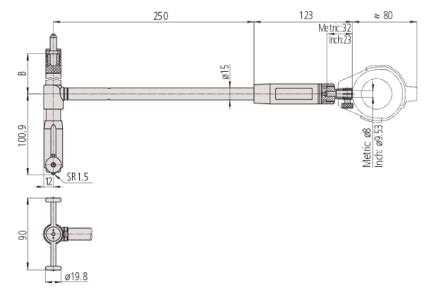 2-Point Inside Measuring Instrument 511-705