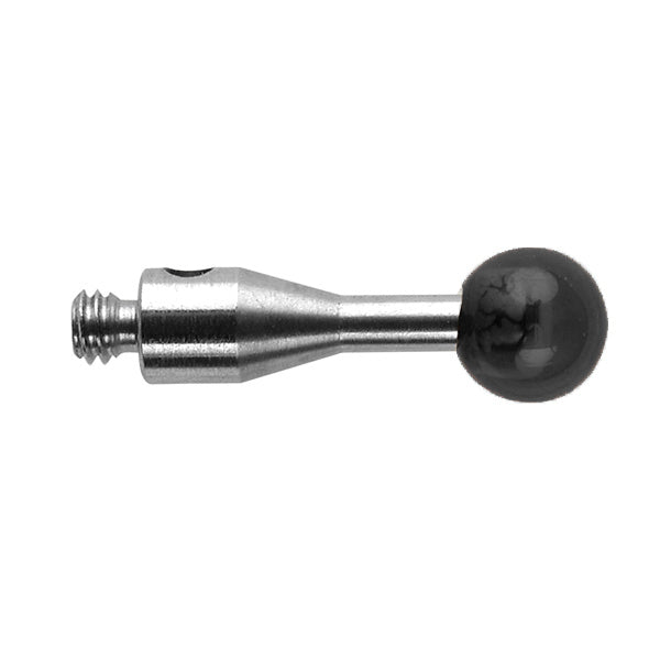 M2 Ø4 mm silicon nitride ball, stainless steel stem, L 10 mm, EWL 10 mm A-5003-9524