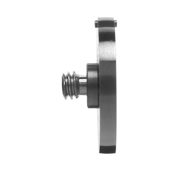 M2 Ø18 mm silver steel disc, 2.3 mm width, with roller A-5000-3613