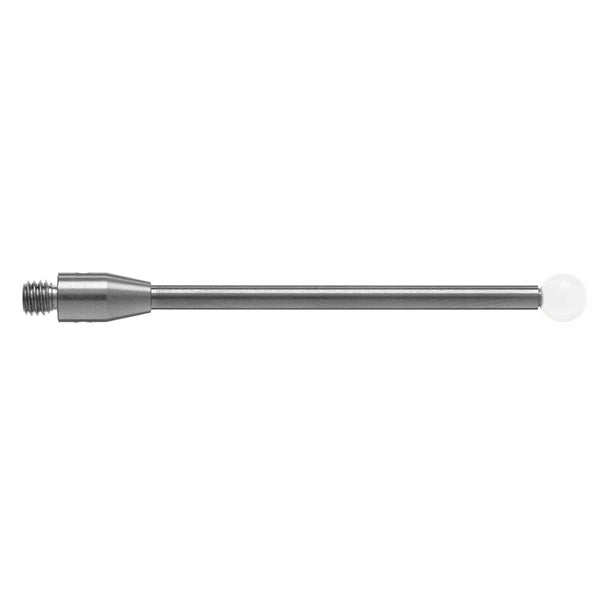 M3 Ø4 mm zirconia ball, tungsten carbide stem, L 40 mm, EWL 40 mm A-5003-6767