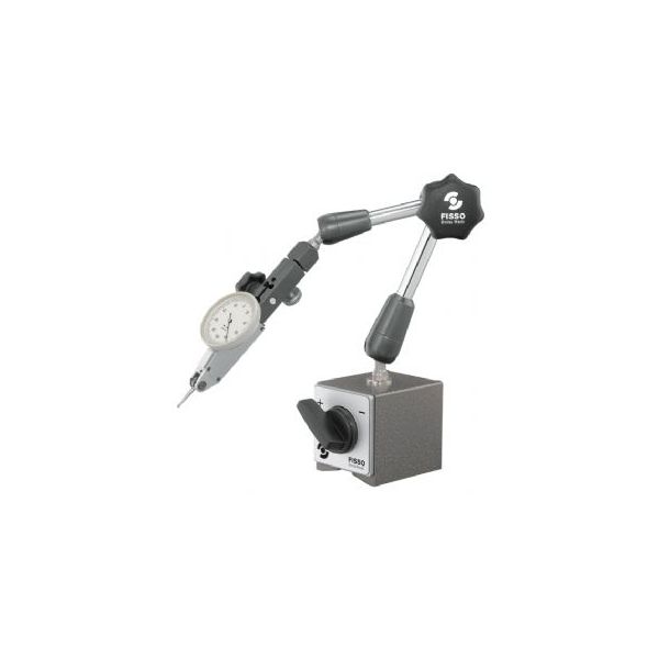 FISSO Classic Line Model: 2200-20 F + M - 3D articulated gauging arm with on off magnet, 8mm Stem. Code 222.10, Indicator Not supplied