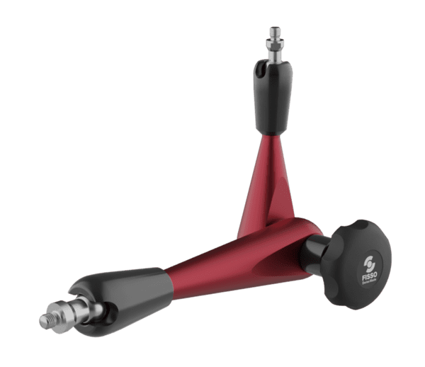 s & Magnetic DTI Stands   /   FISSO Strato Line Model: S-20 - Length L 200 mm - Articulated Arm Attachment ONLY FISSO Strato Line Model: S-20 - Length L 200 mm - Articulated Arm Attachment only Code 4.100