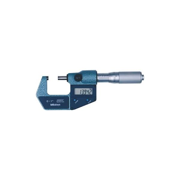 Mitutoyo Digimatic Micrometer 293-721-30 Range : 0-1"/0-25mm No. : 293-721 Resolution : 0.00005"/0.001mm SPC output