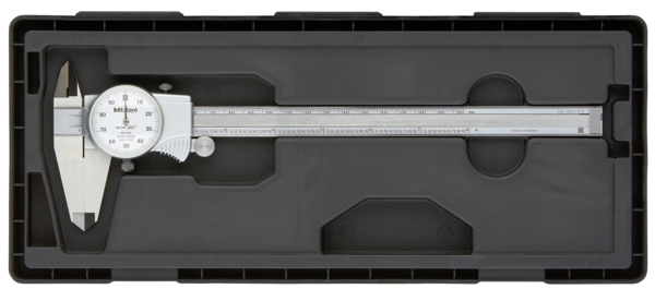 Dial Caliper, Silver Cover Type 0-8", 0,001", 0,1"/rev., Inch 505-743J