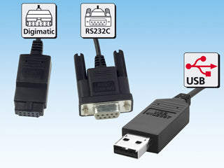 Mahr - USB Data Connection Cables USB Cables: USB Cable Maxµm (6 pin) to Digimatic 2239037