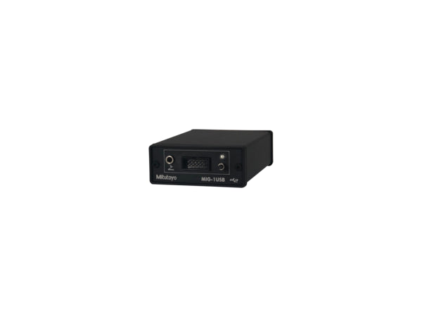 Digimatic Interface MIG-1 USB 1x Digimatic Input, USB (HID, VCP) output Item number: 64AAB637