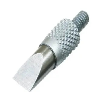 Mitutoyo 120067 Contact Element Knife Edge, M2.5x0.45, R=0.25mm, Carbide, Metric, 25°