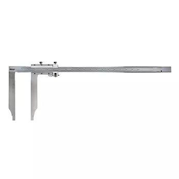 Vernier Caliper, Long Jaw, Fine Adjust. 0-20", 0,001", Inch 534-118