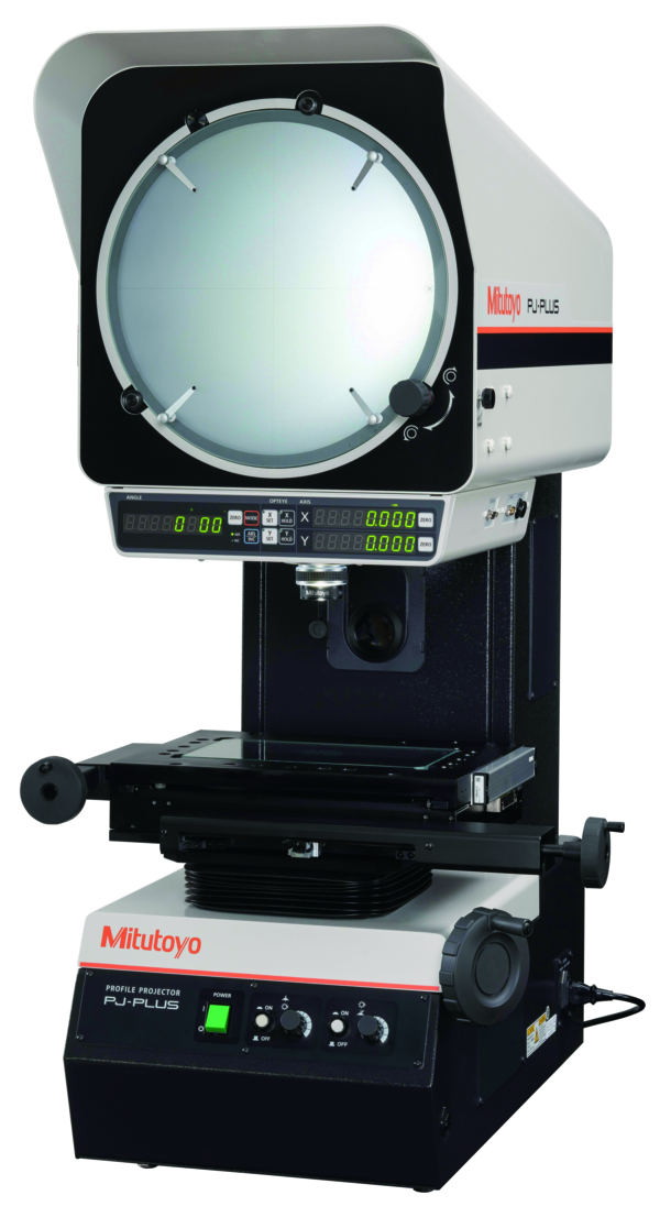 Mitutoyo 302-802-10 Profile Projector PJ-P1010A XY=200×100 mm Resolution .001mm /.00005"