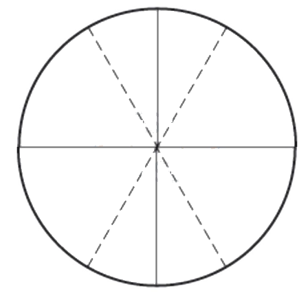 Reticle for TM 60° Angle 176-114