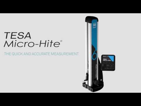 Micro-Hite 600F Digital Height Gauge (0-600mm Range) 00730077 Video
