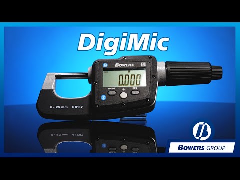 Digimic Digital Micrometer 0-25mm DM025 Video