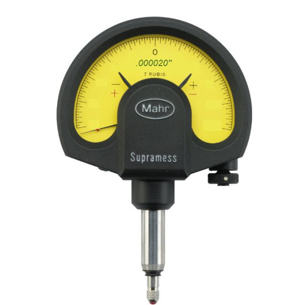 Mahr 4335900 Inch Supramess Mechanical Dial Comparators Accuracy: DIN 879-1 Graduation: .000020'' Model:1002 Z Supramess Range:+/- .001'' Force 1N