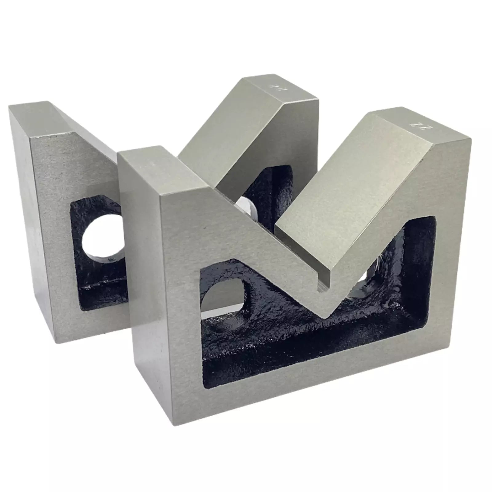 MHC Cast Iron Vee Block, Length 8" Width 4", Height 5-1/2" :4" Vee Width Supplied as matching pair 420-5710