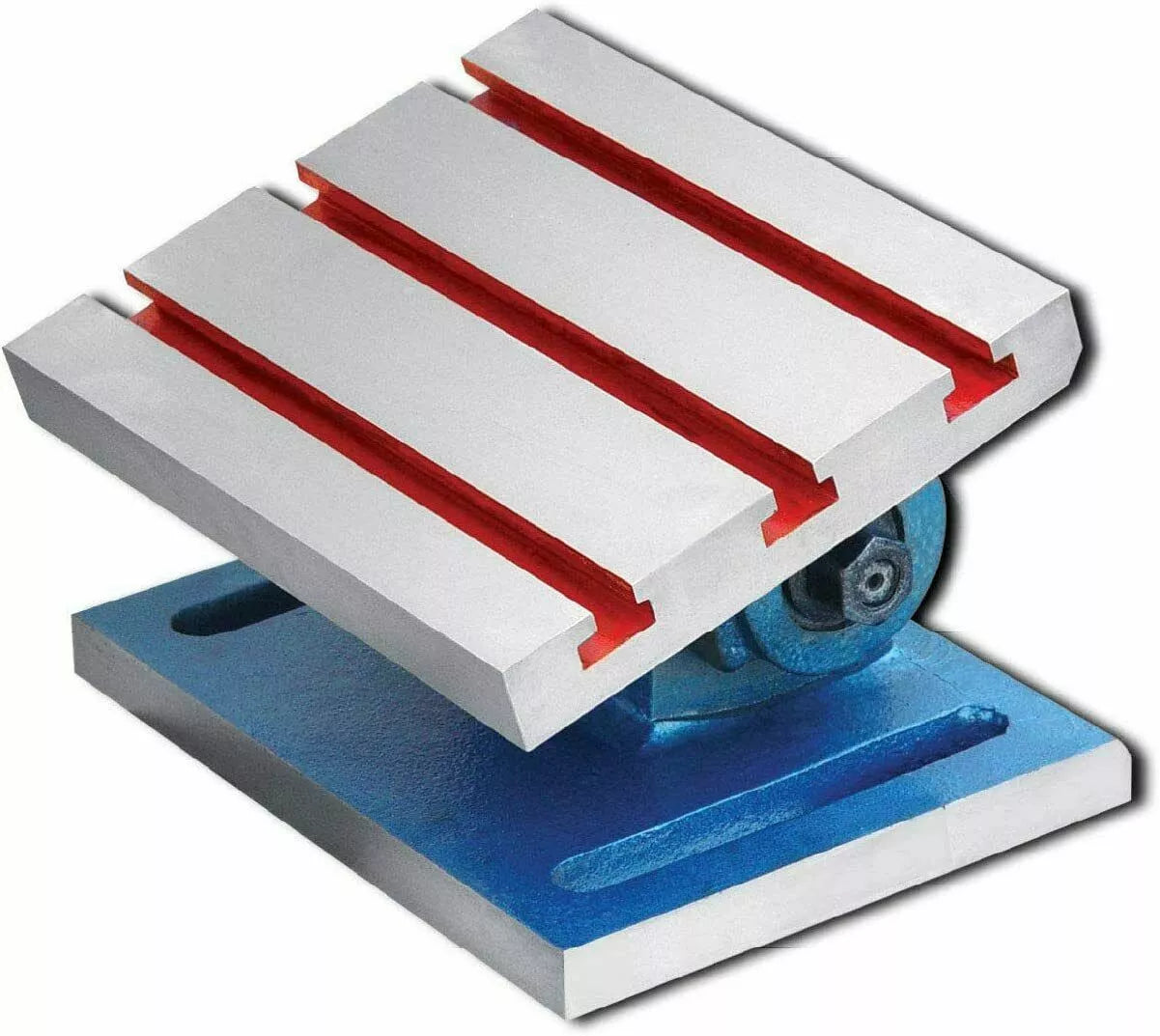 MHC 200-1308 Swivel Angle Plates Size : 8 x 10" , Height 6-1/2", T-Slot 7/16", Graduated for 90 degree tilt