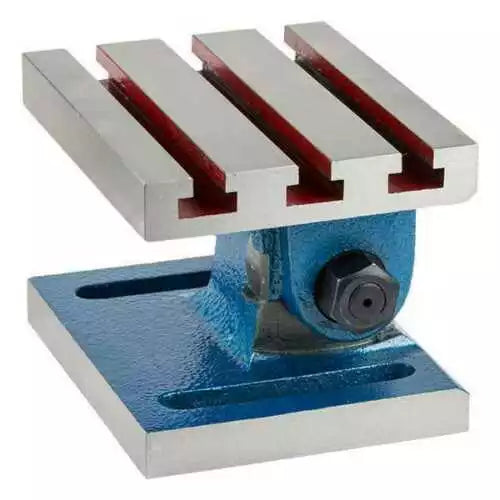 MHC 200-1306 Swivel Angle Plates Size : 6 x 8" , Height 5", T-Slot 3/8", Graduated for 90 deg tilt